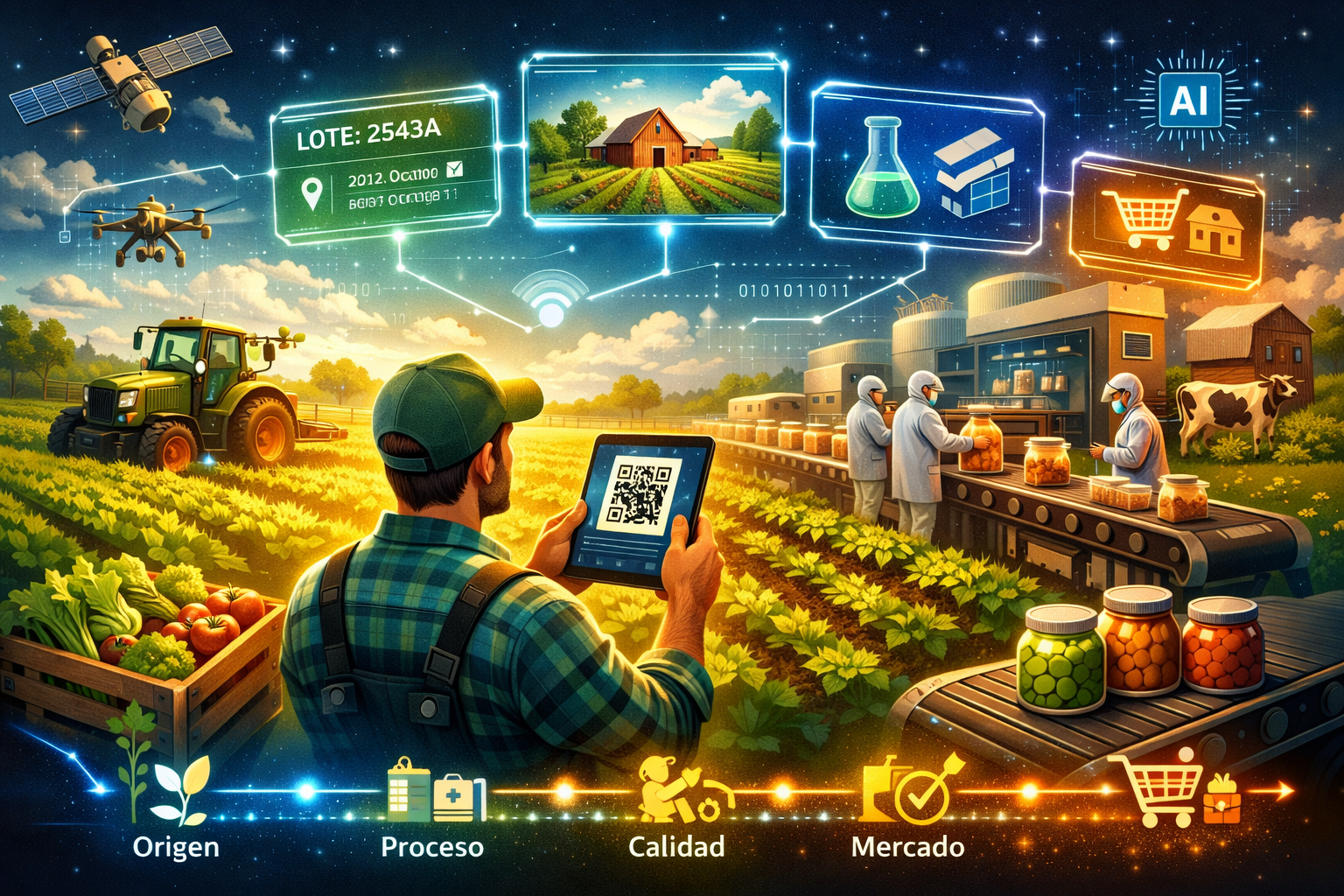 Trazabilidad agroalimentaria DATAGIA